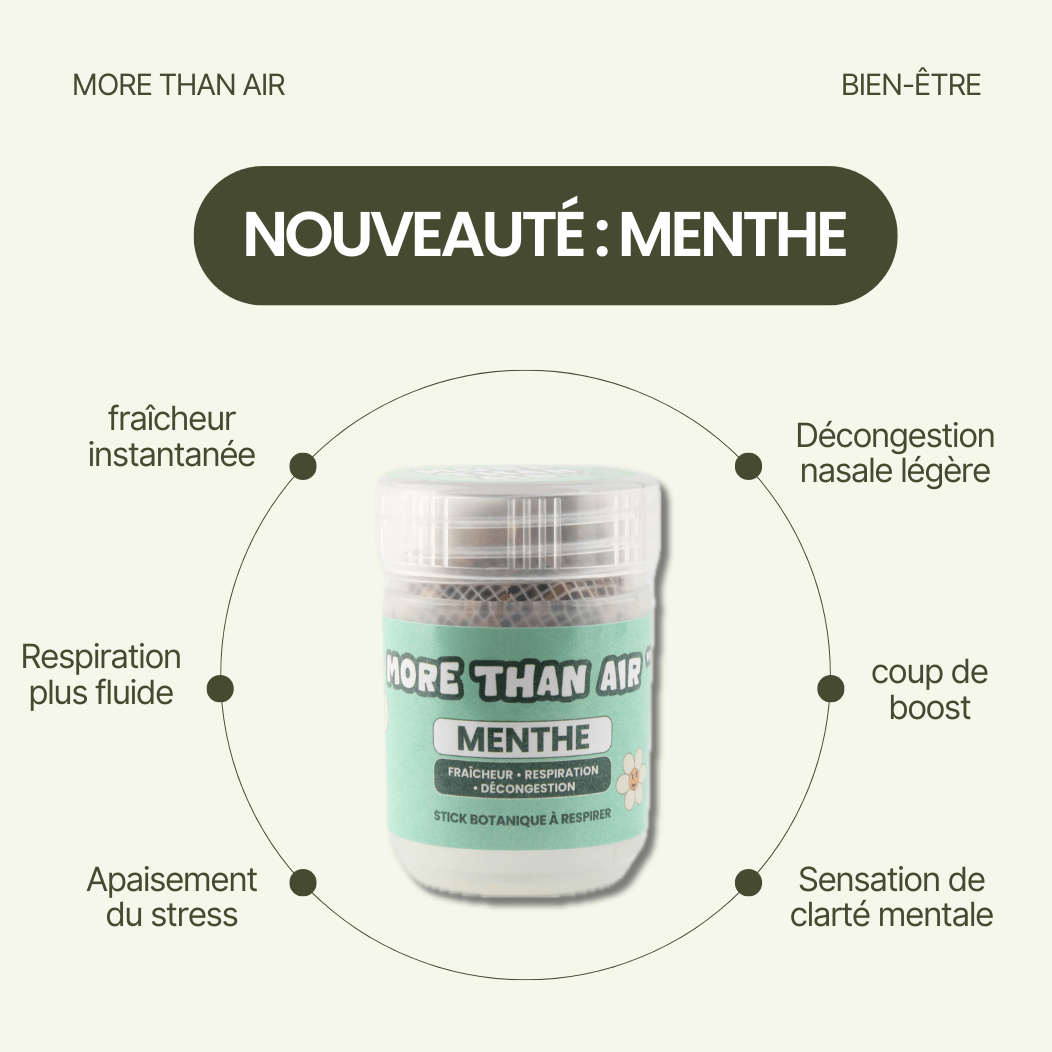 NOUVEAUTÉ : MENTHE - More Than Air